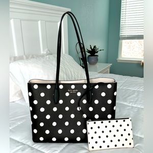 Kate Spade All Day Sunshine Dot Large tote